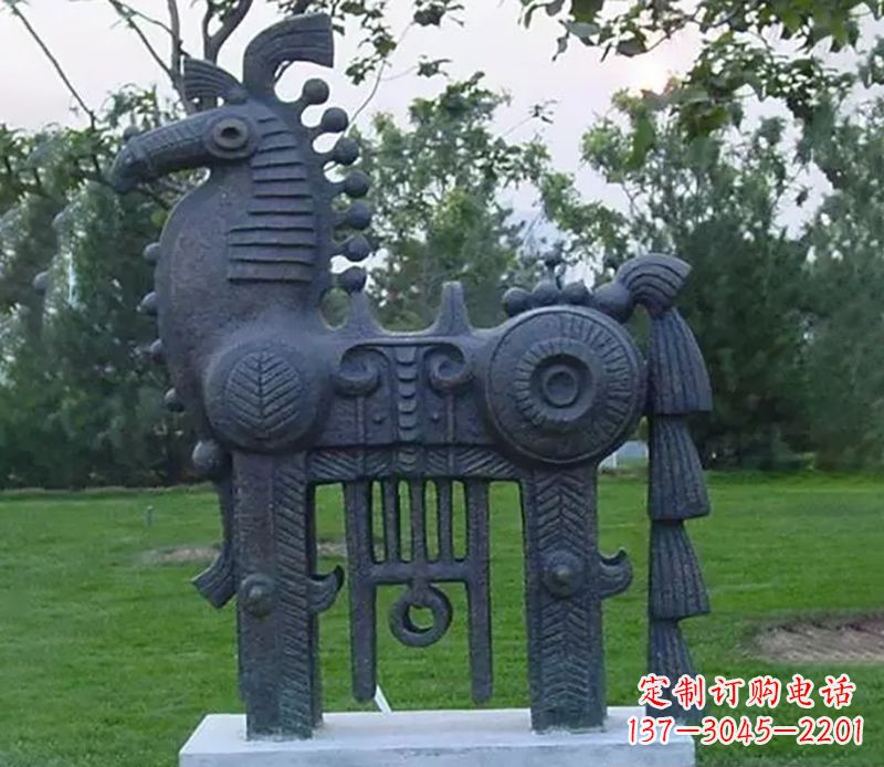 山东高品质马铜雕塑