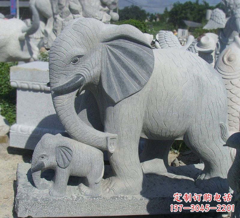 山东雕塑艺术大象雕塑