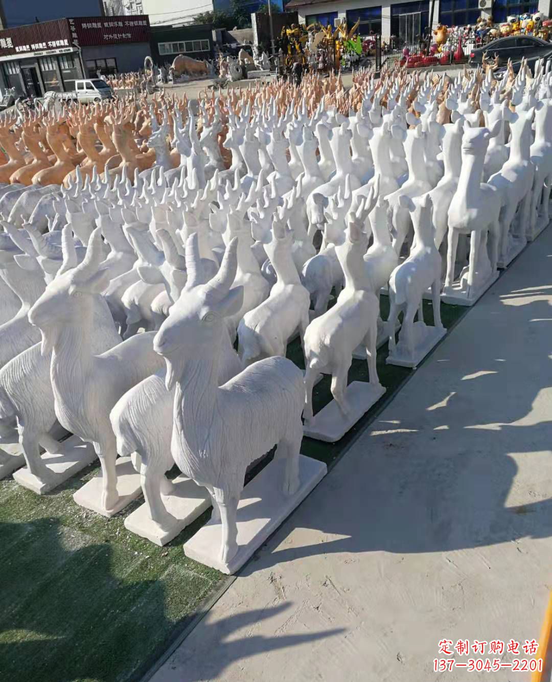 山东大理石羊雕塑