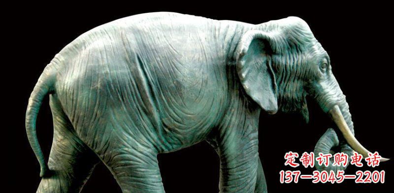 山东铜雕大象——艺术精灵的完美融合