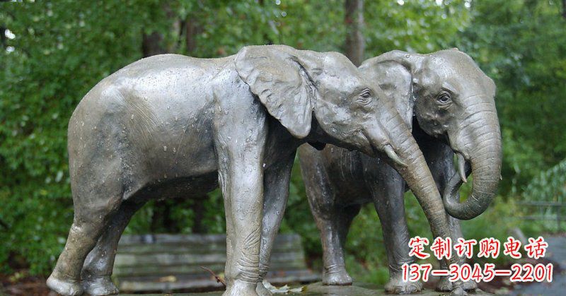 山东优质大象铜雕