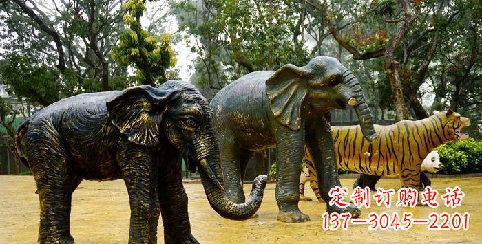 山东大象雕塑铜雕