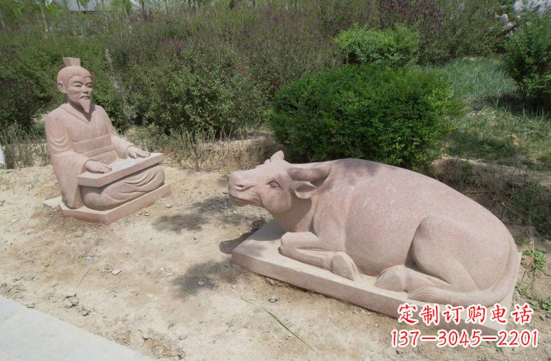山东浪漫情怀牛雕塑