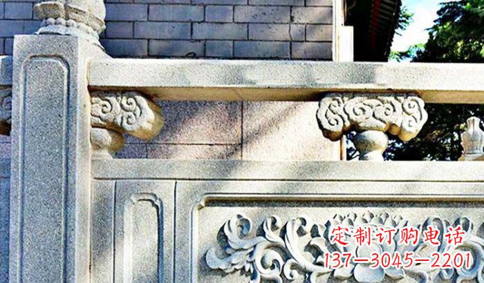 山东中领雕塑公园仿古石栏板
