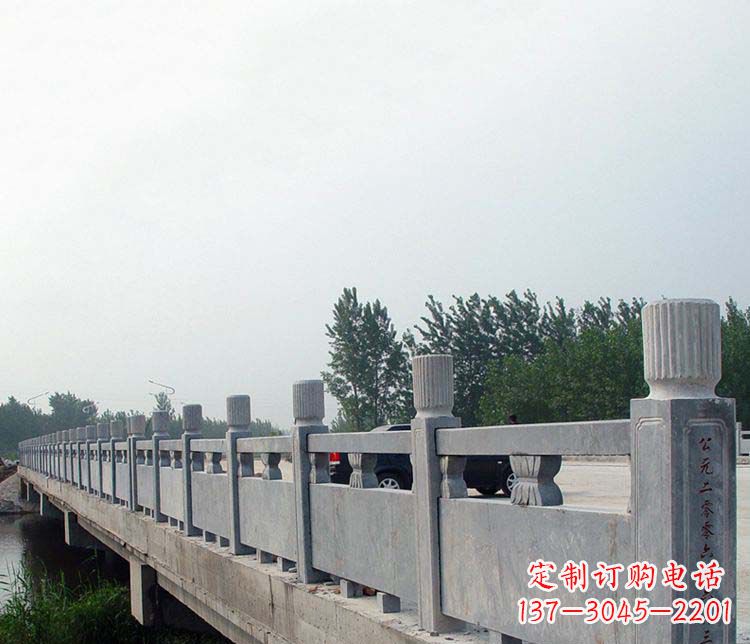 山东中领雕塑-仿古石栏板景观石雕