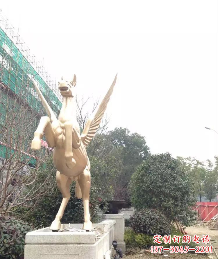 山东马雕艺术一件高贵精美的艺术品