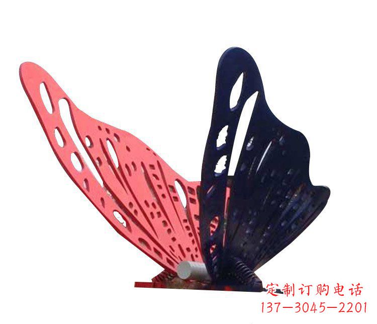 山东精致纯粹,不锈钢蝴蝶雕塑