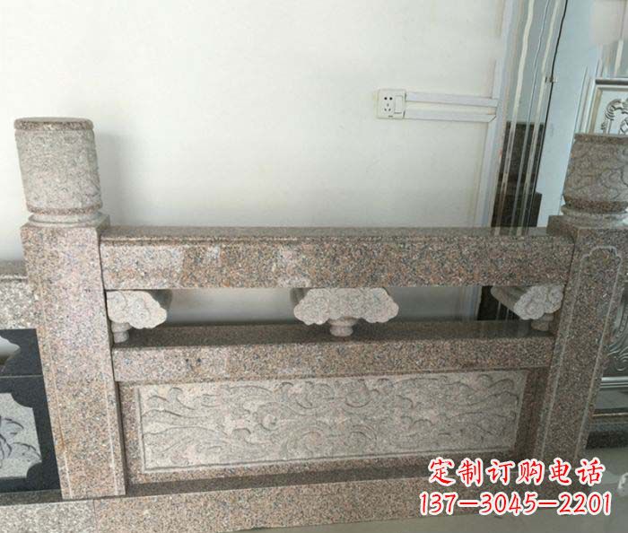 山东精美大理石栏板雕塑