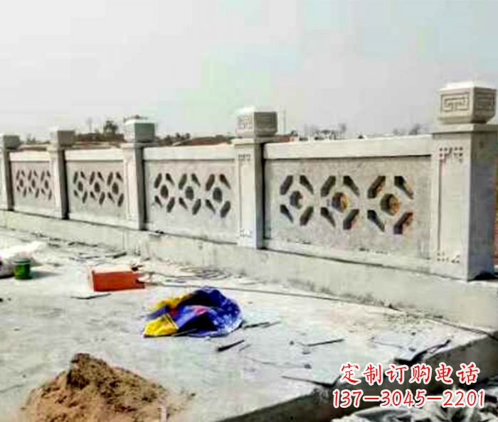 山东公园大理石栏板石雕
