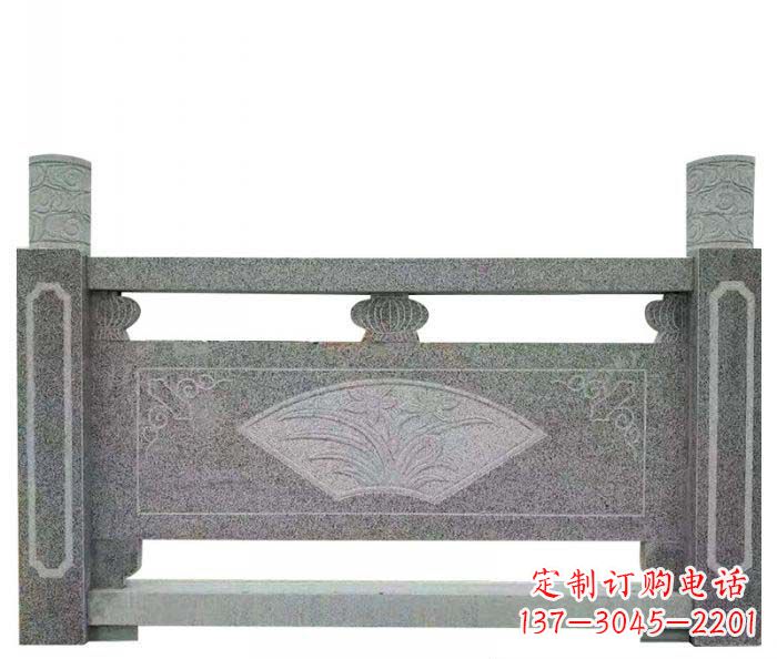 山东公园景观仿古石雕栏板