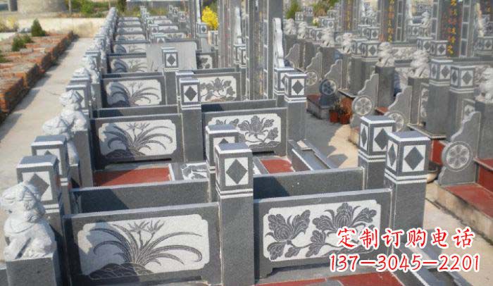 山东公园景观仿古石栏板 (2)