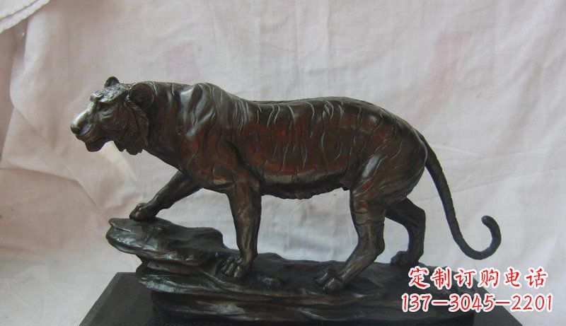 山东高质量老虎铜雕