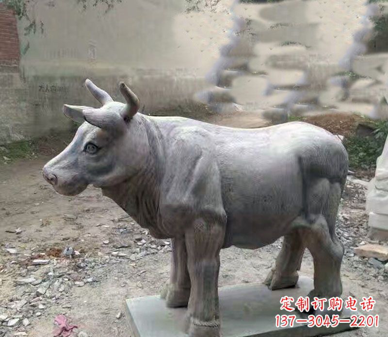 山东艺术匠心 ─── 青石牛石雕塑