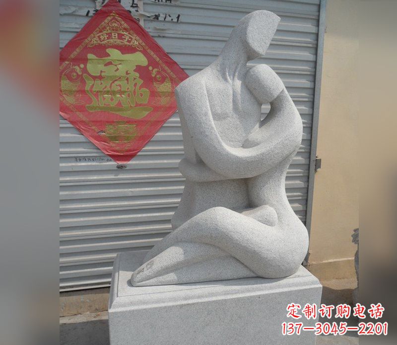 山东唯美情侣雕塑