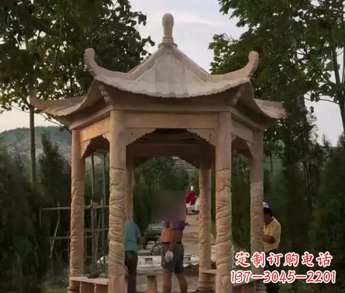 山东中领雕塑凉亭雕塑