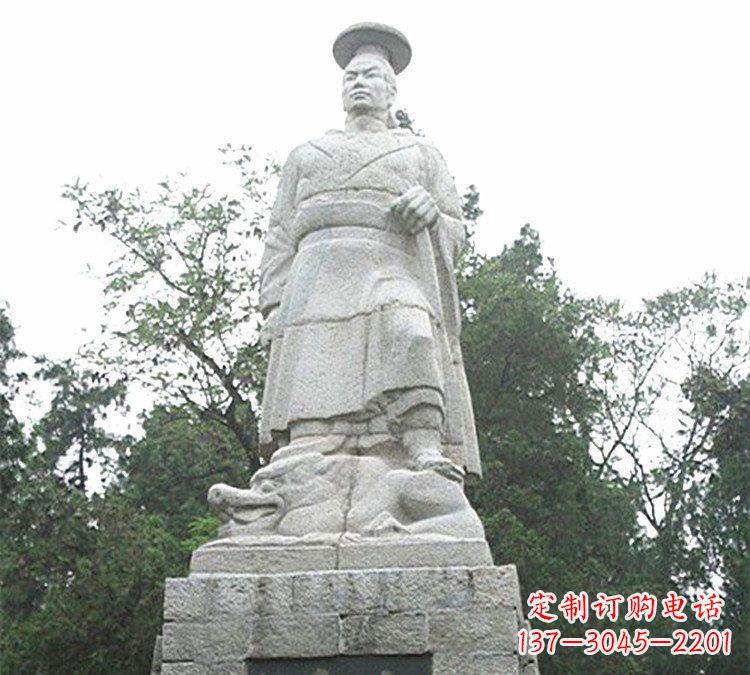 山东传承古代名人,大禹石雕