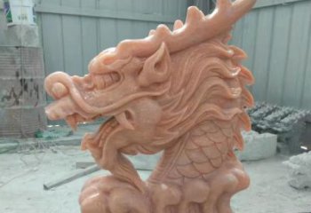 山东具有传统工艺特色的公园喷泉龙头石雕