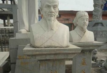 山东高级定制古代名人祖冲之头像雕塑