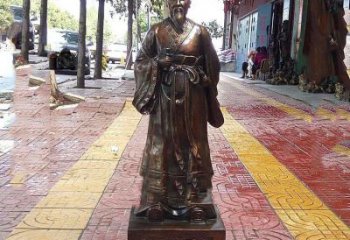 山东张仲景全新铜雕系列