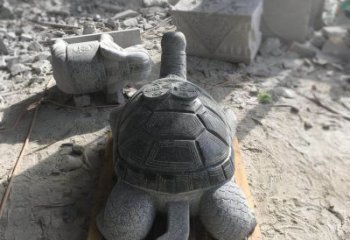 山东精致定制：古代石雕乌龟
