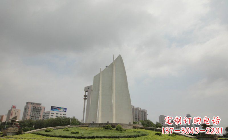 山东中领雕塑:让你的空间更英伦风——不锈钢抽象船帆雕塑