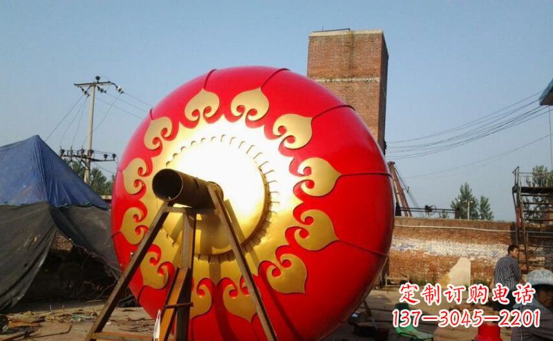 山东中领雕塑推出精美灯笼雕塑