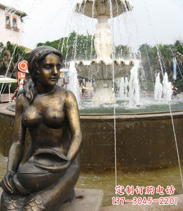山东海螺景观铜雕展现经典之美