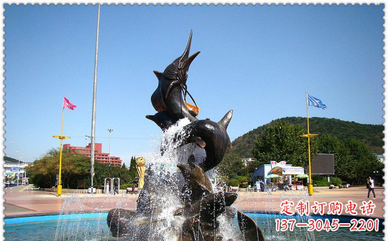 山东铜雕喷泉，引领美观大气