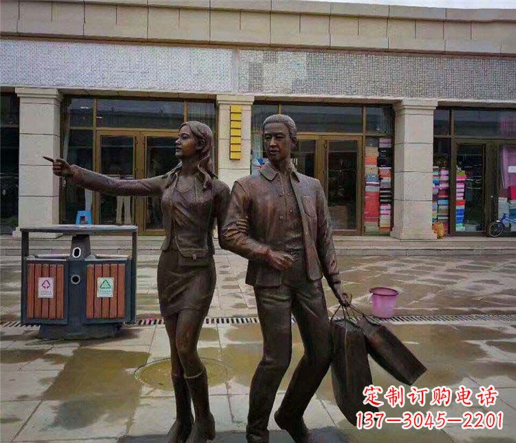 山东唯爱永恒:情侣雕塑