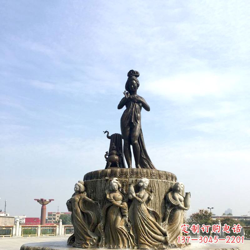 山东贵妃出浴景观雕塑，打造大象魅力