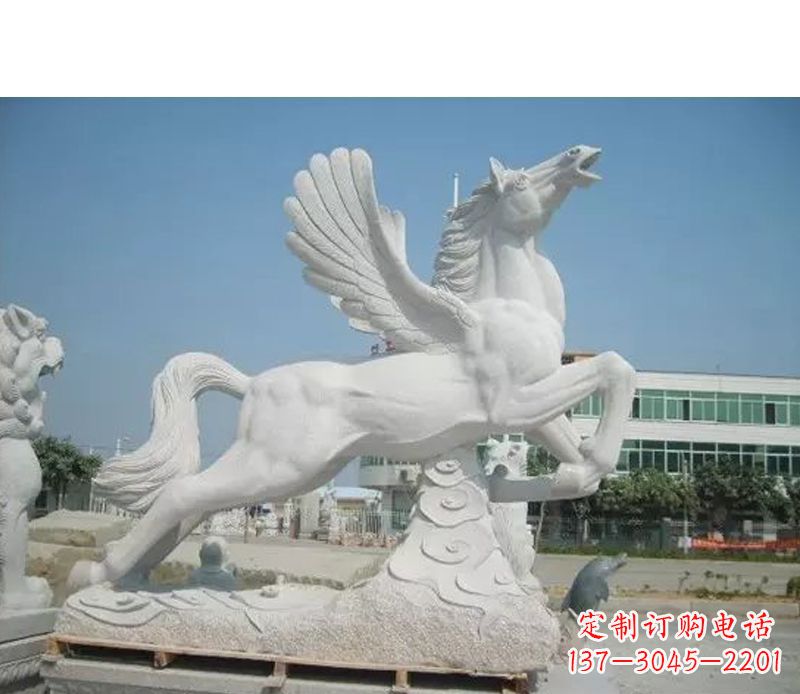 山东中领雕塑推出的精美汉白玉马雕塑,全部由经…