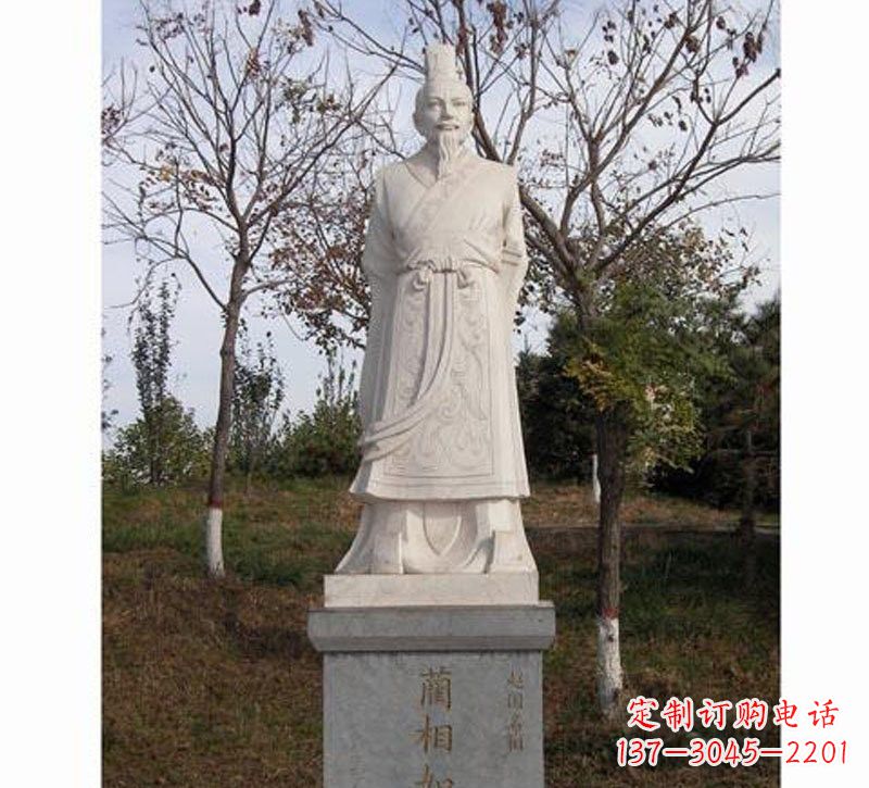 山东领雕塑:精致古代名人石雕