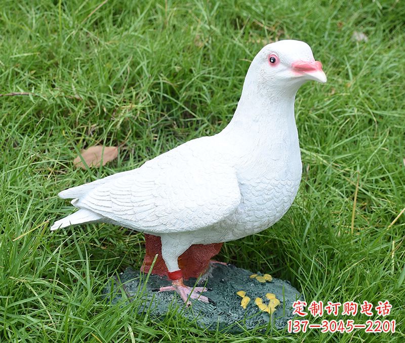 山东全球纪念和平鸽雕塑