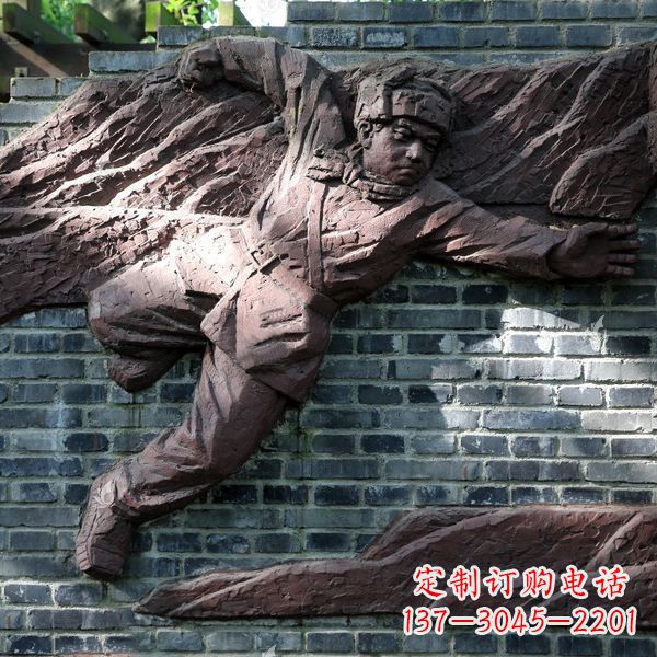 山东紫铜浮雕,精彩绝伦,继光工艺打造