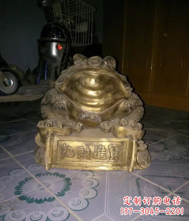 山东精致细腻的动物铜雕塑
