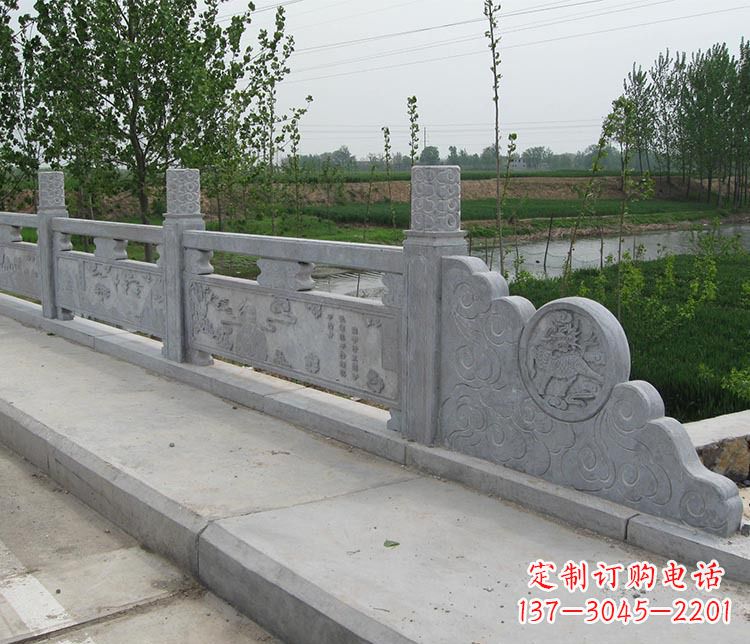 山东景区大理石栏板石雕 (9)