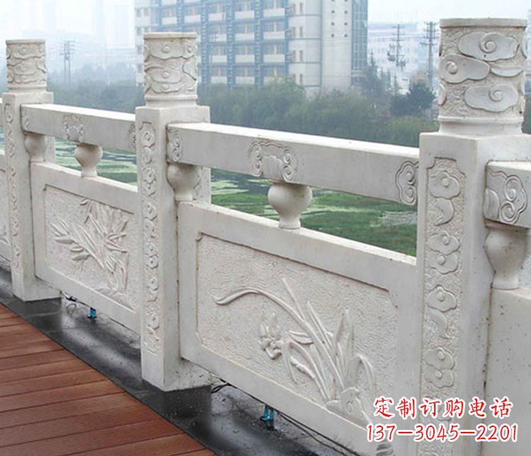 山东精巧雕刻,优质大理石栏板石雕