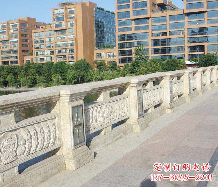 山东高雅大气的大理石栏板石雕