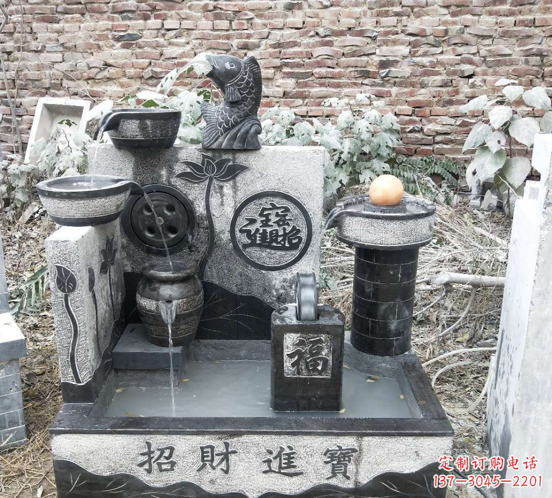 山东酒店招财流水池