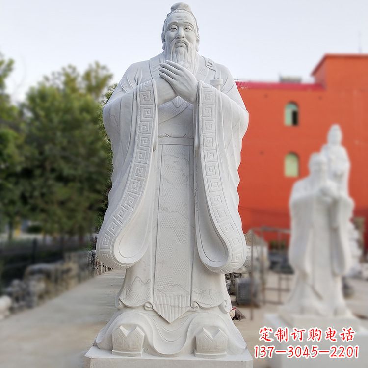 山东中领雕塑精心打造的精美孔子雕塑,为您打造…