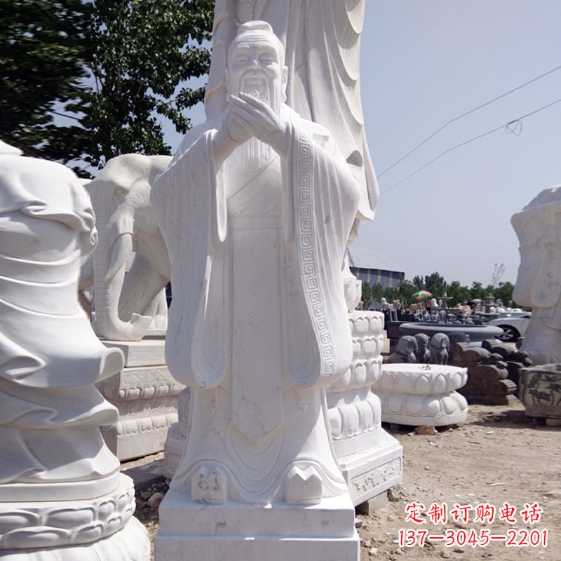 山东孔子讲学浮雕