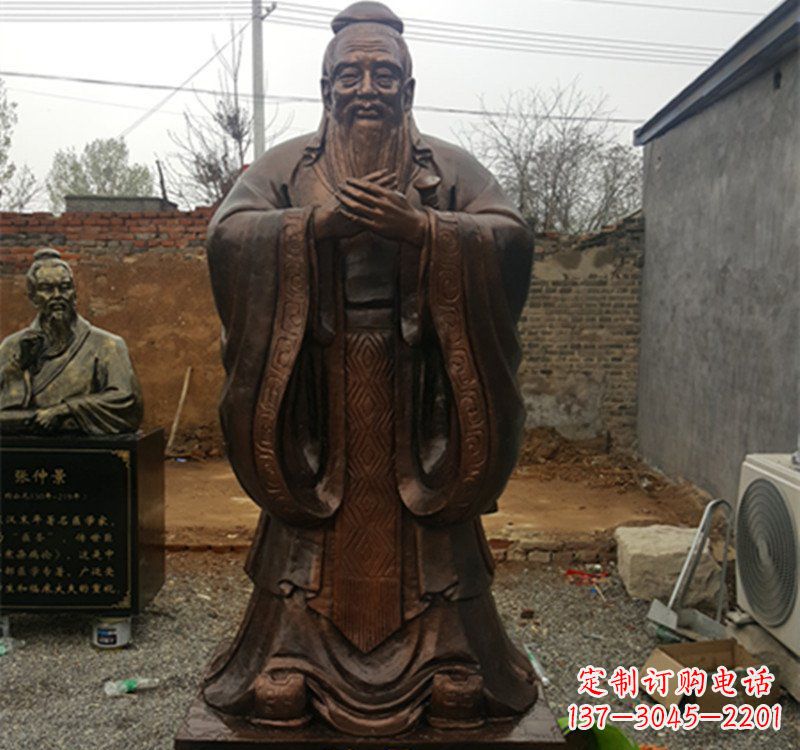 山东孔子铜雕222