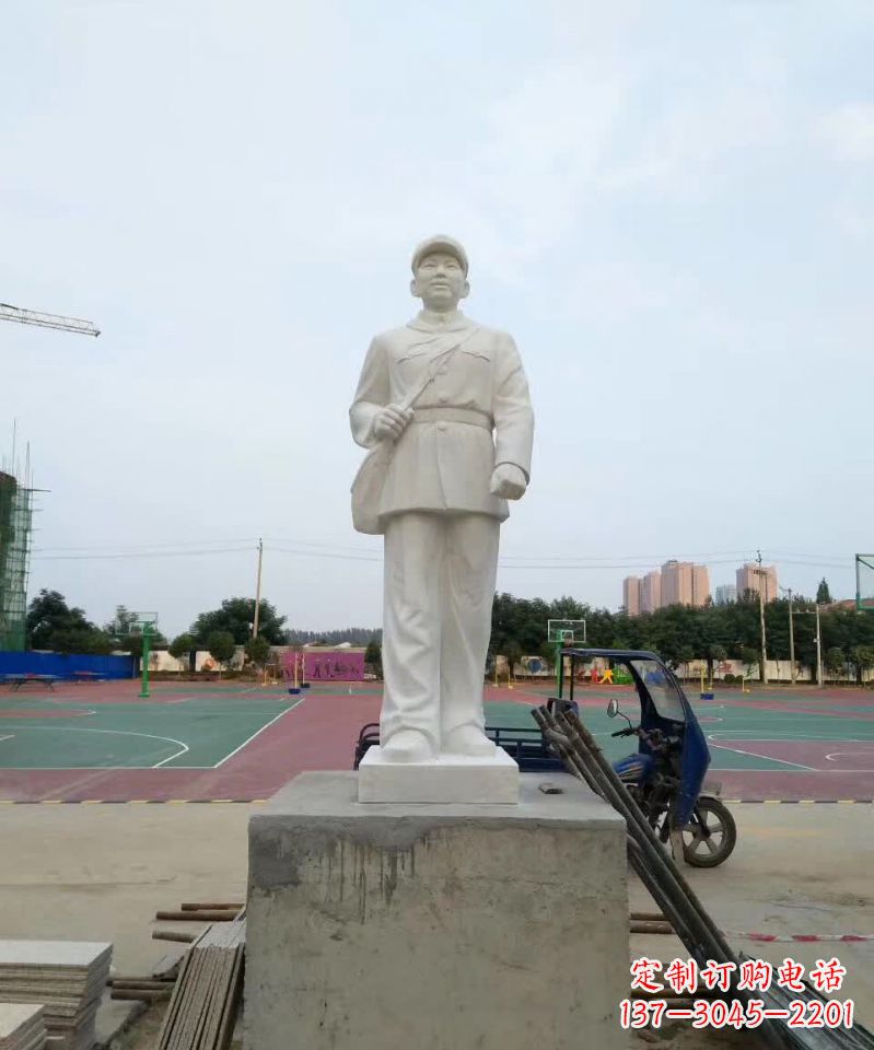 山东雷锋名人石雕