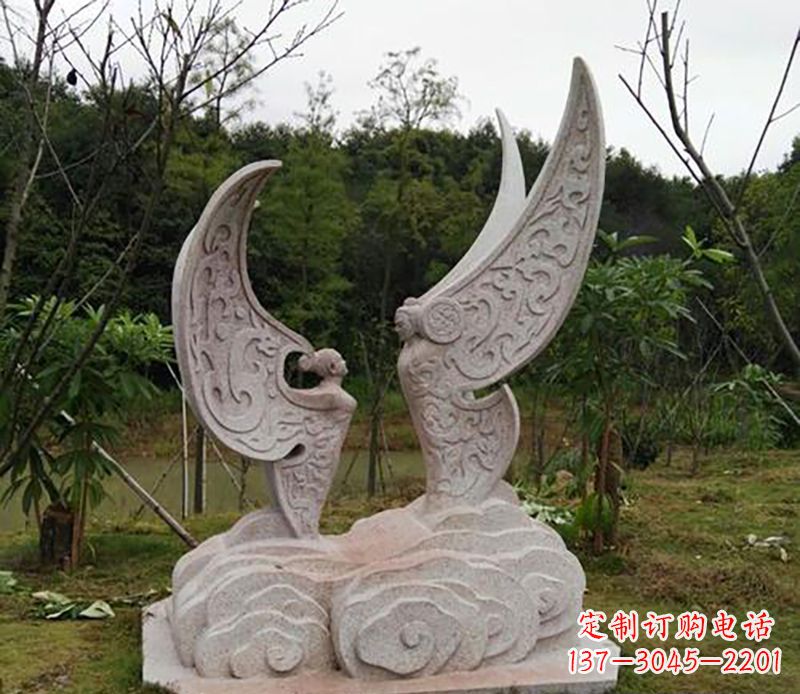 山东梁山伯与祝英台石雕,传承爱情与浪漫
