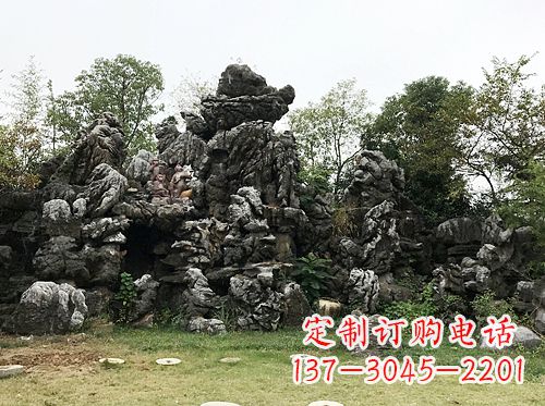 山东灵璧出品的山水雕塑