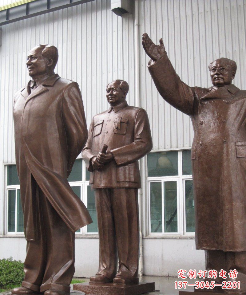 山东伟大领袖毛主席铜雕