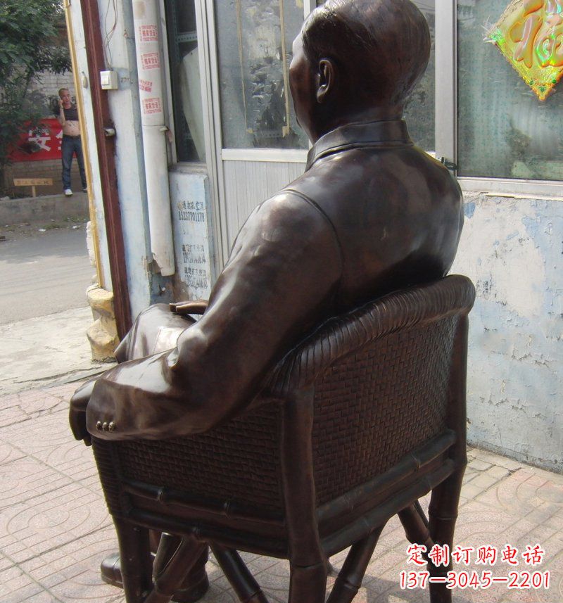 山东伟大领袖铜雕塑,缅怀毛主席伟大的一生