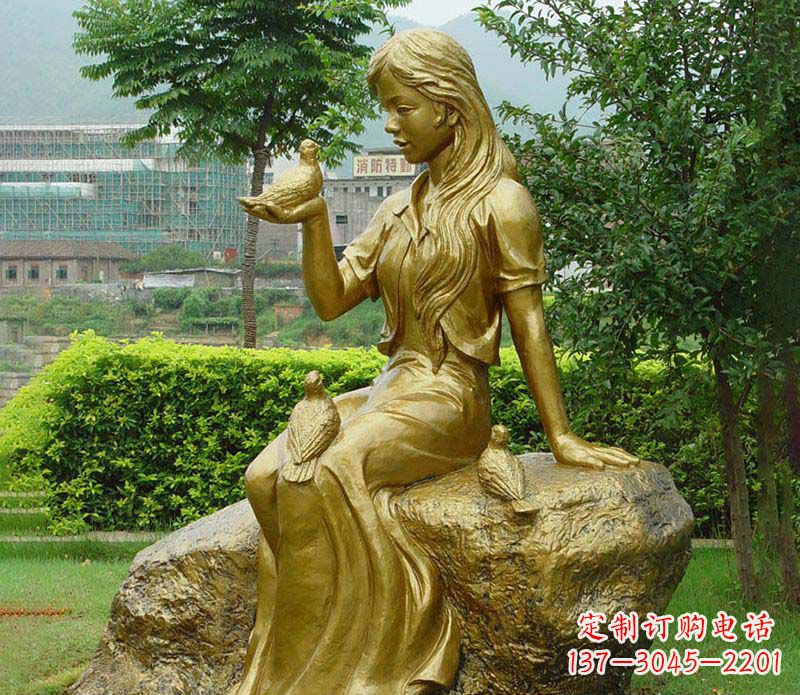 山东激发无限灵感的精美鸽子雕塑