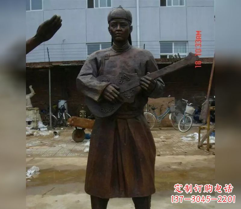 山东传承蒙古族传统,让男人雕塑回到公园