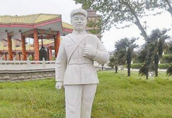 山东雷锋石雕——传承奉献精神